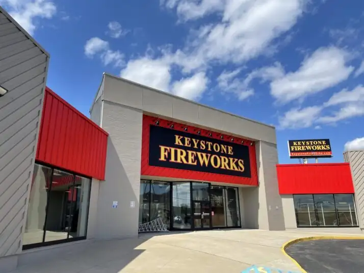 Keystone Altoona entrance seen from the parking lot
